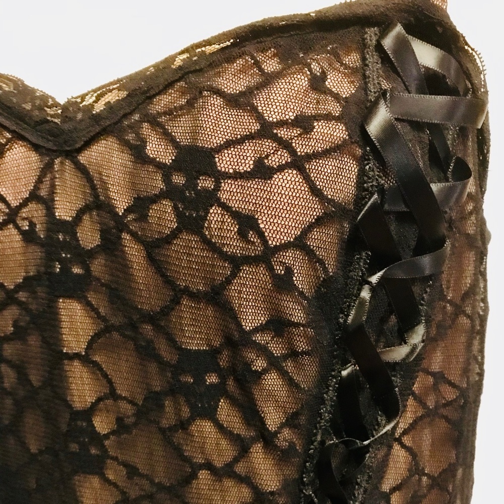 Torrid Tripp NYC Black / Ivory Skull Lace Skater Dress 3 3x 22 24 New Tag NWT